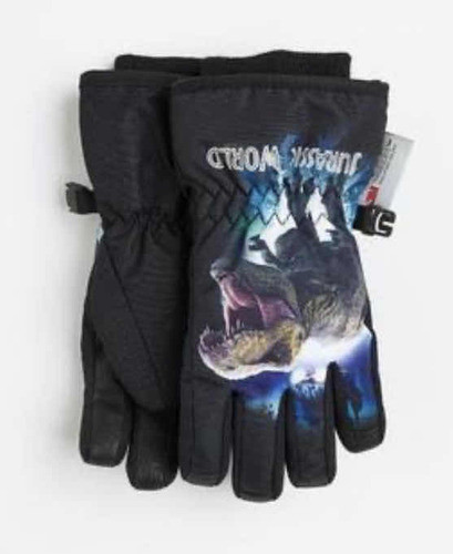 Guantes H&m De Nieve Talle 2-4 Años Dinosaurio Nuevos 0
