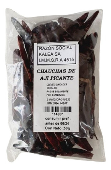 Chauchas De Aji Picante 50 G Lleve 3 Pague Solo Por 2 0