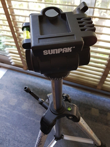 Tripode  Soporte  Sunpak  Profesional Plegable 1