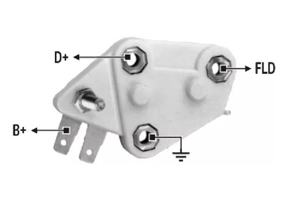 Regulador De Voltaje Alternador T.delco Rnd 116360 0