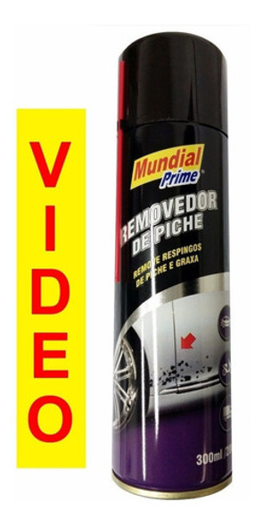 Removedor De Piche Adesivos Manchas - Mundial Prime 300ml 1