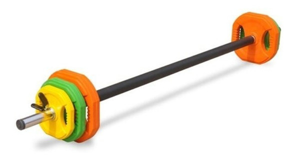Kit De Barra Y Discos Set Body Pump 20 Kg 1