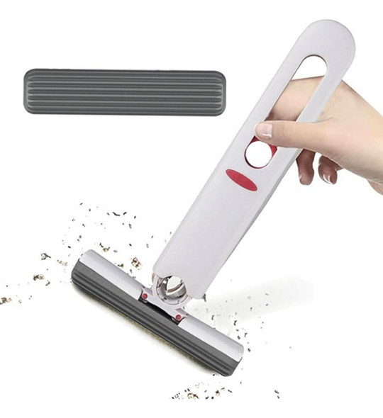 Mini Mopa Trapeador Portatil Multiuso Baño Cocina Vidrios 1
