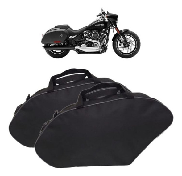 Bolsas Internas Com Alças Par Alforge Harley Hd Sport Glide 1 Bolsas Internas Com Alças Par Alforge Harley Hd Sport Glide 1