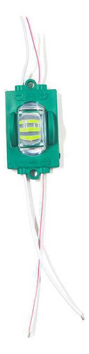Lanterna Led Lateral E Placa Verde 24v 0