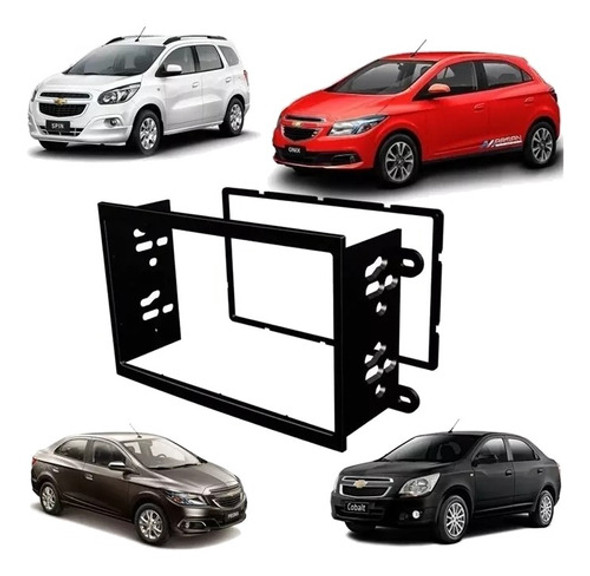 Marco Adaptador 2 Din Chevrolet Onix-cobalt-spin 0