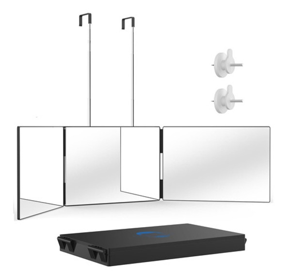 Olibuy Espejo De 3 Vías Para Corte De Cabello, Espejo Triple 0