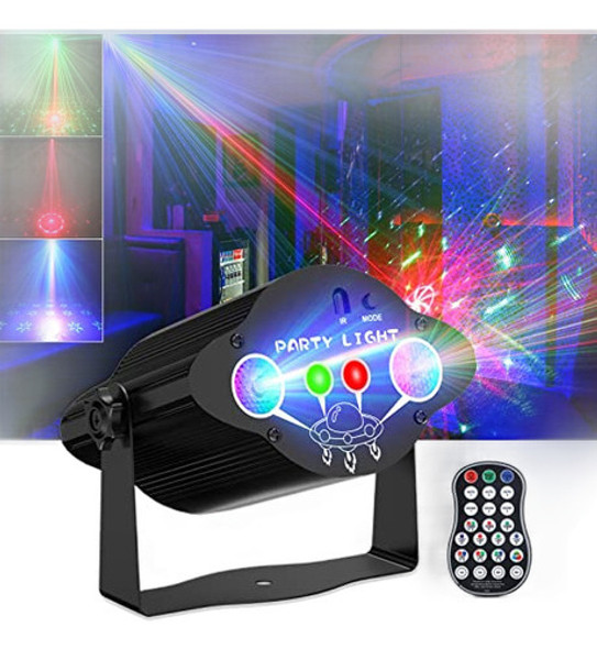 Luces Fiesta Led Activadas Por Sonido Con Control Remoto 1