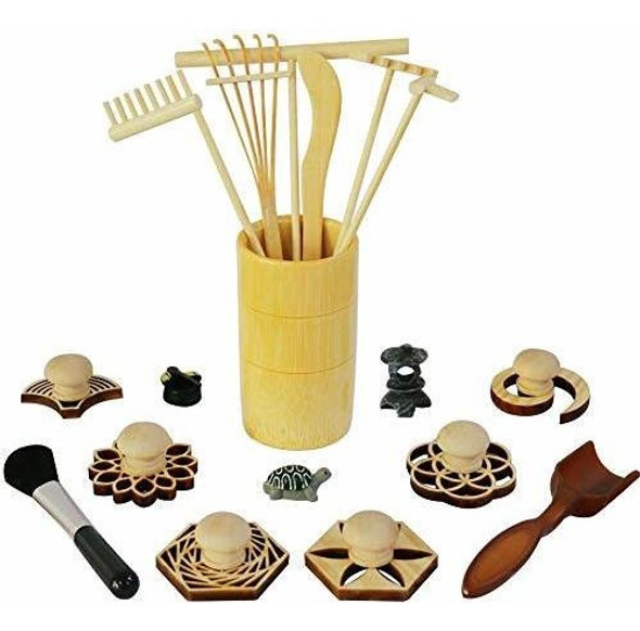 Herramientas De Sello De Rastrillo De Jardín Zen - Accesorio 0