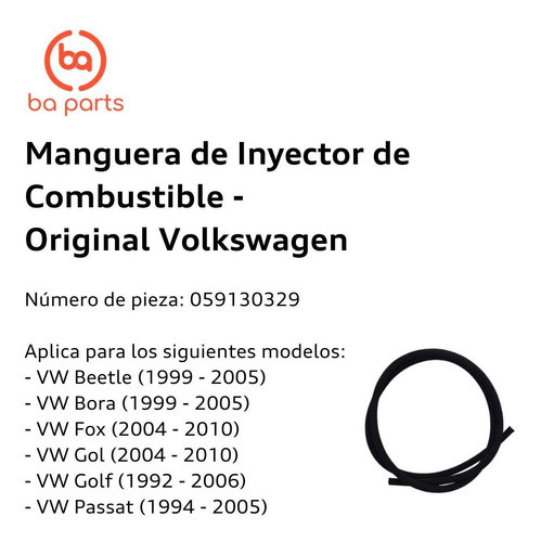 Manguera De Inyector De Combustible Touareg 2011 Al 2018 1