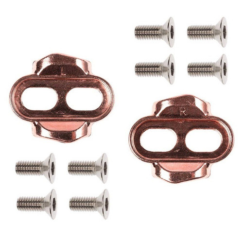 Par Taco Pedal Bike Crankbrothers Premium Rosê 10° R/ 6° F 0