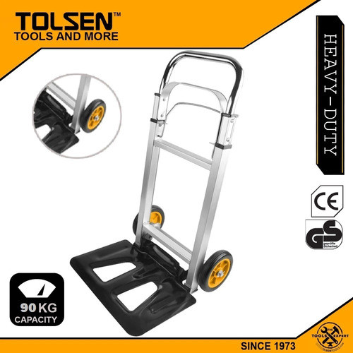 Carro Multiuso Plegable Aluminio Carga 90 Kilos Tolsen 62602 1