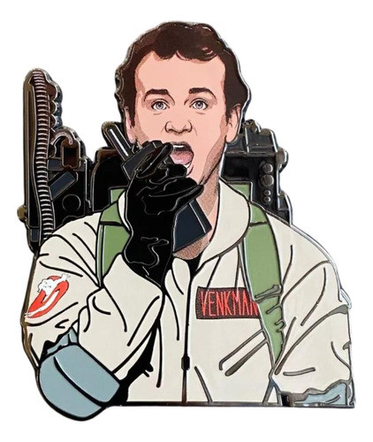 Pin Ghostbusters Peter Venkman / Prendedor Enamel Importado 0