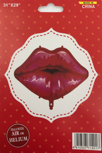 Globo Boca 41 Cm  Cotillón - Cumpleaños - 1