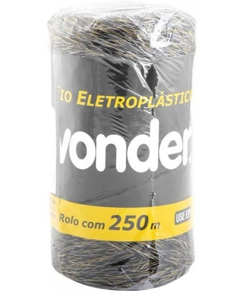 Fio Eletroplástico Com 250 Metros, Cerca Elétrica Vonder 0 Fio Eletroplástico Com 250 Metros, Cerca Elétrica Vonder 0