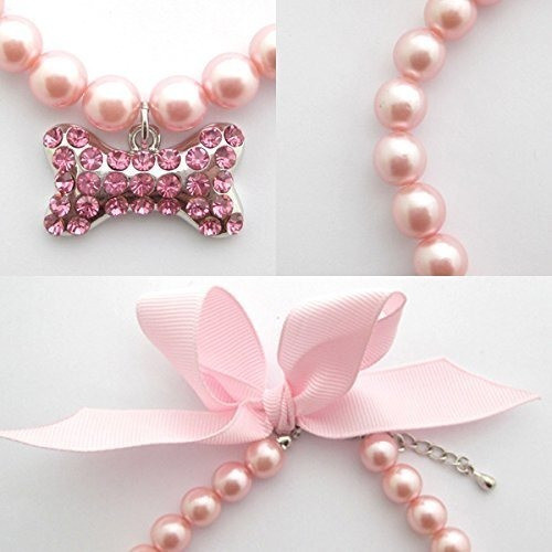 Petfavoritestm Couture Designer Fancy Pearls Cristal Pet Cat 1