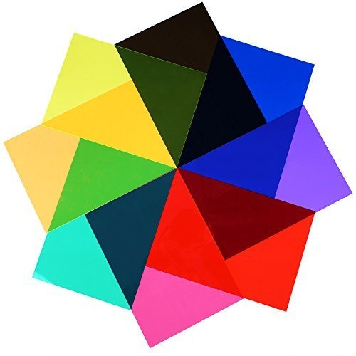 Eboot - Filtro De Gel De 9 Piezas, Pelicula De Color Transpa 1