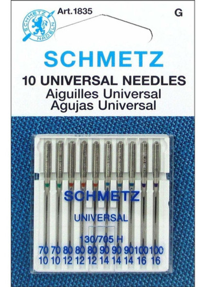 5 X 10 Agujas Schmetz Universal Surtidas 0