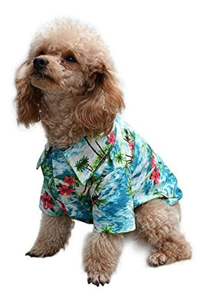Expawlorer Hawaiano Camisa Tipo Polo De Mascota Lindo Para P 0 Expawlorer Hawaiano Camisa Tipo Polo De Mascota Lindo Para P 0