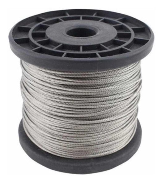 Cable De Acero Galvanizado 3mm 6x7 100 Metros 0 Cable De Acero Galvanizado 3mm 6x7 100 Metros 0
