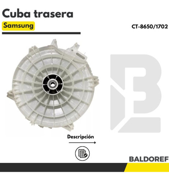 Cuba Trasera Lavarropas Samsung Wf1702 1