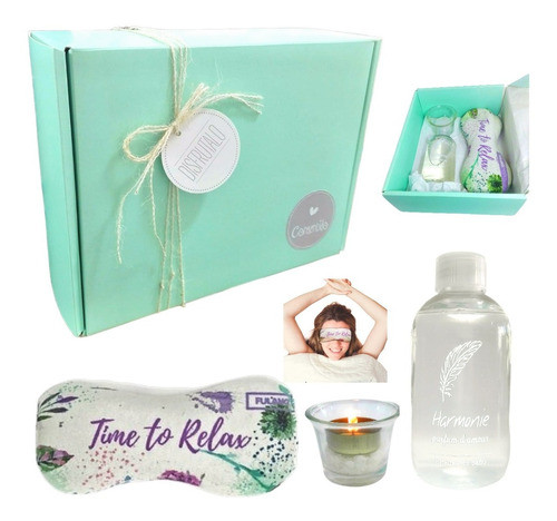 Kit Aroma Regalo Box Spa Jazmín Set Zen Relax N62 Disfrutalo 0