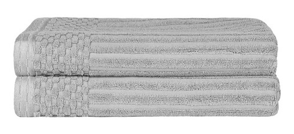 Juego De Toallas De Baño Sólido Y Acanalado De Algodón De 2 0 Juego De Toallas De Baño Sólido Y Acanalado De Algodón De 2 0