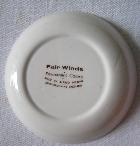 Plato Porcelana Inglesa Certificate Of Ownership 1804 1