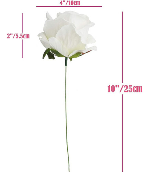 Cn-knight Rosa Artificial A Granel Al Por Mayor 20pcs 10'' R 1 Cn-knight Rosa Artificial A Granel Al Por Mayor 20pcs 10'' R 1