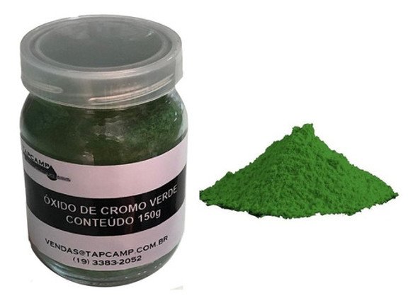 Oxido Cromo Verde Polimento Afiação Cutelaria Cerâmica 150g 0