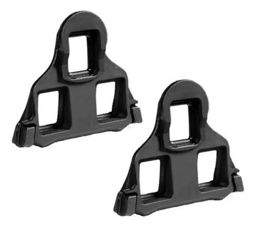 Par De Taco Popular Speed Compatível Com Pedal Shimano Preto 0