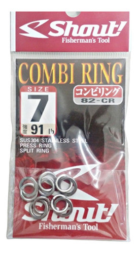 Anillas Dobles Shout N°7 Resistencia 91 Lbs Ideal Jigs 0