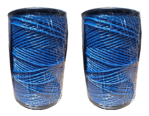 Fio Cerca Eletrica Rural 500 Mt Eletropl 2mm Kit C/2 Rolos 0