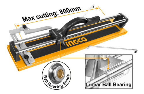Cortadora Manual Cerámica Con Bolso 80cm Ingco Htc04800a Lnf 1