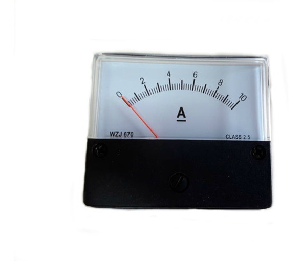 Amperimetro A Panel 0/10a Analogico Modelo:pm-1 0
