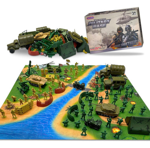 Juego De Batalla Grande Para 120 Piezas Y Accesorios 0