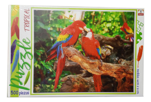 Puzzle Tropical 500 Piezas Implas Ploppy 340272 0