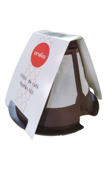 Coador De Café Reutilizável Refil Filtro Reforçado Tam 103 1