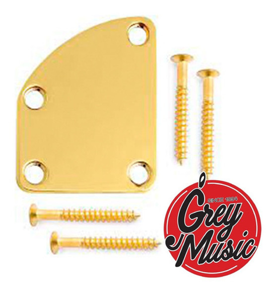 Neck Plate Cool Parts Np07 Gd Sujeta Mango Estilo Deluxe 0
