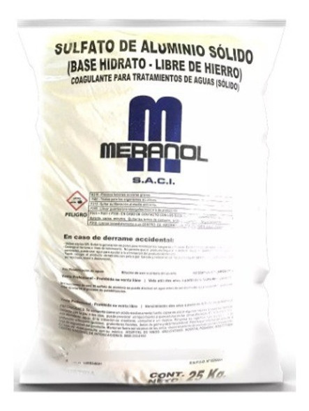 Sulfato De Aluminio 1 Kg Clarificador Decantador Pileta 1
