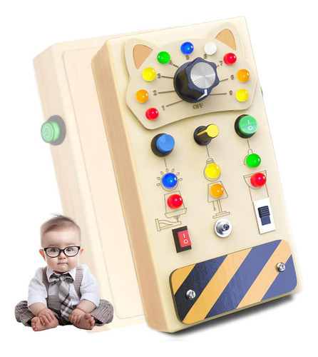 Polkrane Juguetes De Viaje Montessori Para Niños Pequeños - 0