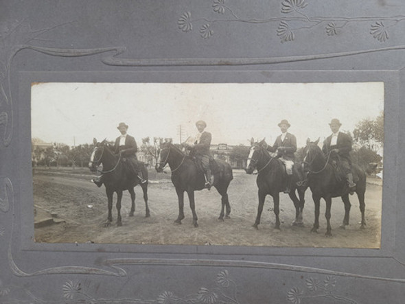 Antigua Fotografia De Paisanos O Gauchos A Caballo 1 Antigua Fotografia De Paisanos O Gauchos A Caballo 1