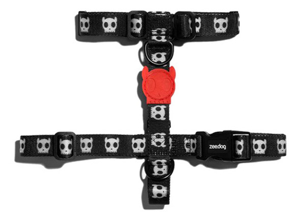 Arnes Pretal Perros Zee Dog H - Skull X-small 0