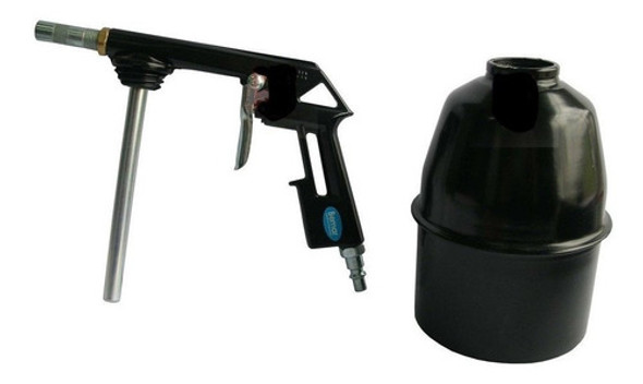 Pistola Arenadora Neumatica Compresor Con Tacho Recipiente B 1