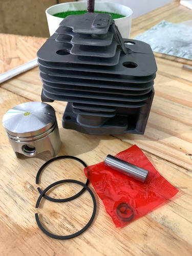 Kit Cilindro Pistón Y Aros Desmalezadoras 52cc 43cc Mj 0