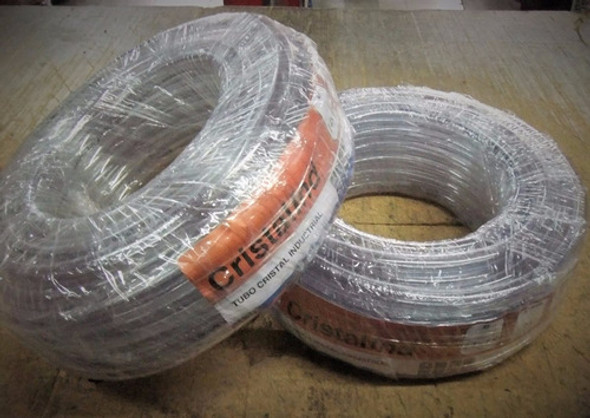 Manguera Cristal En Pvc 14 X 10 Plastimet Rollo 50 Metros 1