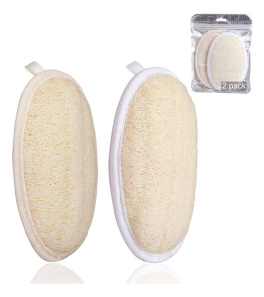 Pack De 2 Almohadillas Exfoliantes De Esponja De Lufa De Duc 0 Pack De 2 Almohadillas Exfoliantes De Esponja De Lufa De Duc 0