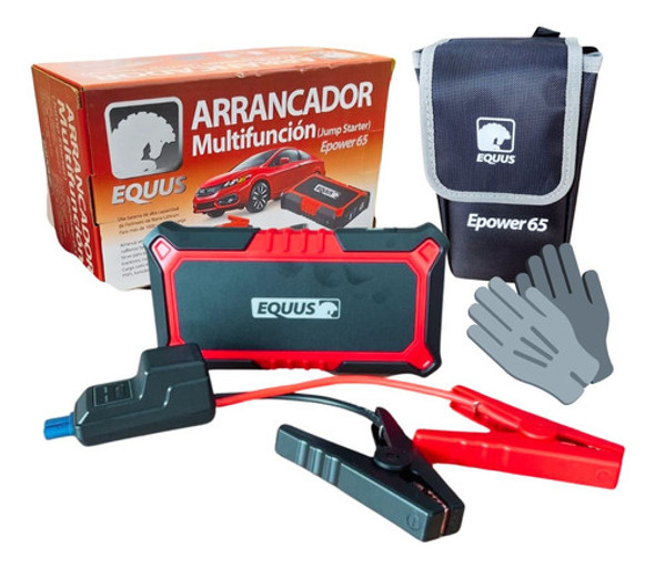 Arrancador Multifuncion P/carro O Celular Equus Epower65 0