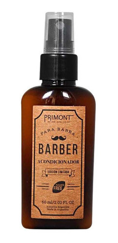 Primont Acondicionador Barber X60ml 0