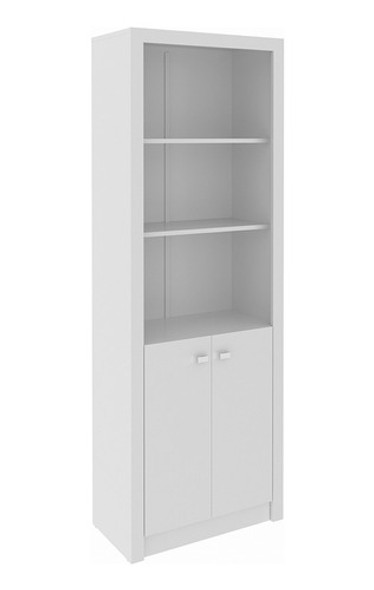 Armário Escritório 2 Portas 60x171,5x31,5 Cm Branco 0 Armário Escritório 2 Portas 60x171,5x31,5 Cm Branco 0